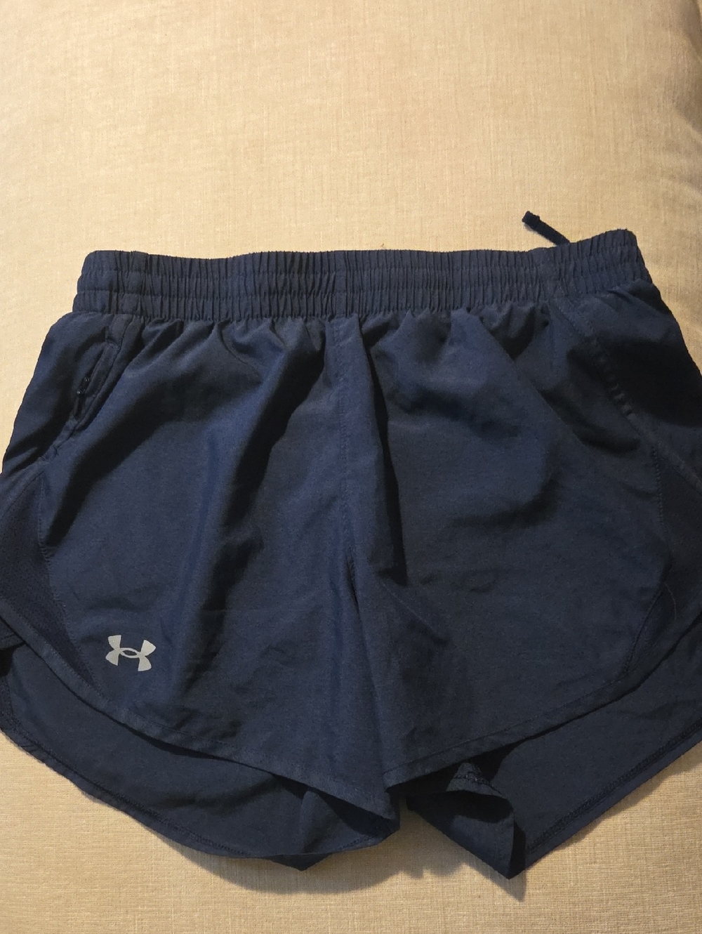 Under Armour Navy Women's Athletic Running Shorts